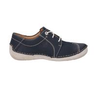 Josef Seibel Damen Sneaker Fergey 20,Weite G (Normal),Wechselfußbett,lace-up Shoes,Low-tie,schnürschuhe,schnürer,Ocean-Kombi,37 EU