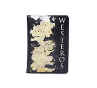 Half Moon Bay Game of Thrones Reisepasshalter Karte von Westeros, 11 x 15 x 1 cm, Mehrfarbig, 11 (L) x 15 (H) x 1 (P) cm, Zeitgenössisch