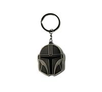 Half Moon Bay Schlüsselanhänger (mit Kopfkarte) - Star Wars (Mandalorian), silber