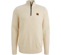 Half zip collar cott M