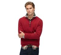 Half-Zip-Pullover Superdry Essentials Rot S