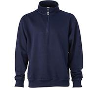 Half Zip Sweater - Farbe: Navy - Größe: XXL