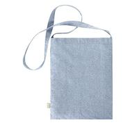 Halfar Einkaufstasche aus recycelter Baumwolle 28 x 36 cm cm Shopper ein langer Henkel Blau