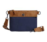 Halfar Kleine Umhängetasche LIFE - Dunkelblau / braun