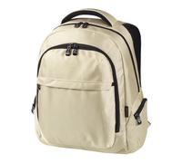 Halfar - Notebook Backpack Mission Beige, 30 x 43 x 14 cm