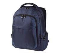 Halfar Stilvoller Notebook-Rucksack MISSION - Dunkelblau