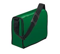 HALFAR TASCHE UMHAENGETASCHE FREIZEITTASCHE SCHULTERTASCHE BAG LORRYBAG® ECO, Farbe-:dunkelgrün