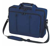 HALFAR - Tasche Umhängetasche umbaubar Rucksack 1802765 - Marine - Für Laptop 15 - 16 Zoll