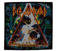 Halle 15 Clothes Def Leppard XX Hysteria Aufnäher Def Leppard Patch Gewebt & Lizenziert !!