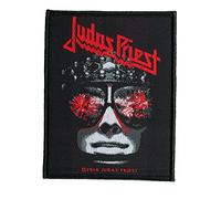 Halle 15 Clothes Judas Priest Aufnäher - Hell Bent For Leather - Judas Priest Patch - Gewebt & Lizenziert !!