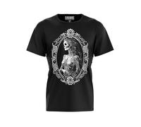 Halle 15 Dead Bride - Shirt - EASURE - Tote Braut Shirt - Gothic - Metal - Steampunk - Wasteland Clothes (DE/NL/SE/PL, Alphanumerisch, M, Regular, Regular, schwarz)