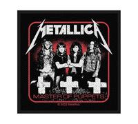 Halle 15 Halle15Clothes - Aufnäher für Kutte - Band Metallica - MASTER OF PUPPETS BAND