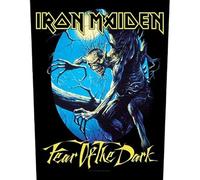 Halle 15 Halle15Clothes - Rückenaufnäher/Backpatch für deine Kutte - Band Iron Maiden - Fear of the Dark