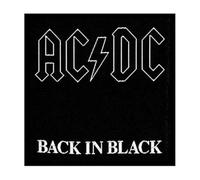 Halle15Clothes - Aufnäher für deine Kutte - Band AC/DC - Back in Black Logo