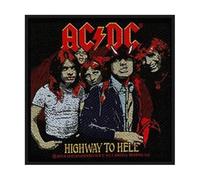 Halle15Clothes - Aufnäher für Kutte - Band AC/DC - HIGHWAY TO HELL Patch