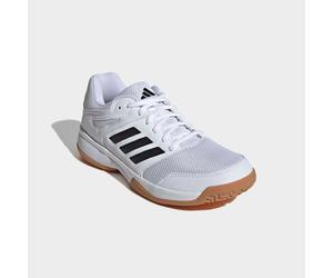 Hallenschuh ADIDAS PERFORMANCE "SPEEDCOURT IN", Damen, Gr. 38,5, schwarz-weiß (cloud weiß, core schwarz, gum10), Synthetik, Textil, Schuhe Hallenschuh, geeignet für jeden Hallensport (67236045-38,5) c