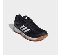 Hallenschuh ADIDAS PERFORMANCE "SPEEDCOURT IN", Damen, Gr. 38,5, schwarz-weiß (core schwarz, ftwr weiß, gum10), Synthetik, Textil, Schuhe Hallenschuh, geeignet für jeden Hallensport (38370655-38,5) co