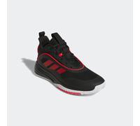 Hallenschuh ADIDAS SPORTSWEAR "OWNTHEGAME 3.0", Herren, Gr. 48, weiß (core schwarz, lucid rot, ftwr weiß), Synthetik, Textil, Schuhe Hallenschuh (32751363-48) core schwarz, lucid rot, ftwr weiß