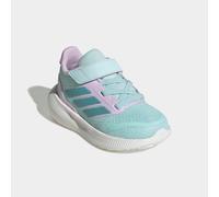 Hallenschuh ADIDAS SPORTSWEAR "RUNFALCON 5 KIDS", Mädchen, Gr. 27, bunt (halo mint, mint ton, ice lavender), Synthetik, Textil, Schuhe Hallenschuh, mit Klettverschluss (96472600-27) halo mint, mint to