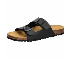 Hallenschuh Damen Schnallen schwarz LICO Bioline Platino - Schwarz / 38