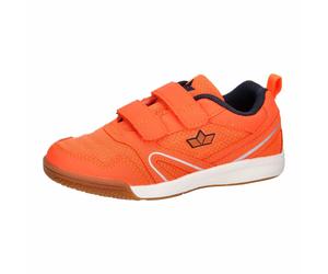 Hallenschuh Jungen Klettverschluss orange LICO Boulder V - Orange / 30