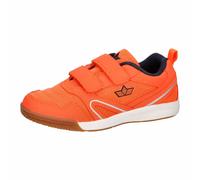Hallenschuh Jungen Klettverschluss orange LICO Boulder V - Orange / 31