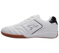 Hallenschuh KANGAROOS "K-YARD PRO 5", Herren, Gr. 39, weiß, jet schwarz, Synthetik, Schuhe Hallenschuh, Indoorschuh, nicht abfärbende Sohle (23055712-39) weiß, jet schwarz