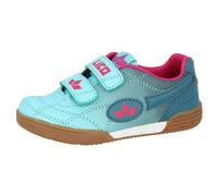 Hallenschuh Mädchen Klettverschluss blau LICO Bernie V - Blau / 31
