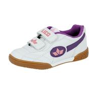 Hallenschuh Mädchen Klettverschluss weiß LICO Bernie V - Weiß / 34