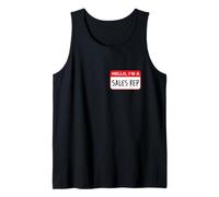 Hallo, ich Bin EIN Vertriebsmitarbeiter - Lustig Tank Top