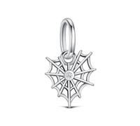 Halloween Charms für Pandora Armbänder 925 Sterling Silber Spinne Netz Kürbis Pedent Spooky Eyes Bead DIY für Armbänder und Halsketten Schmuckherstellung