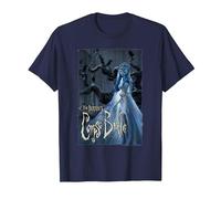 Halloween Corpse Bride Poster T-Shirt, Herren, Marineblau, L