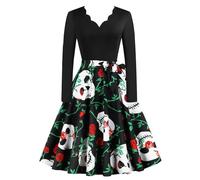 Halloween Festliches Kleid Damen Hochzeit Halloween Abendkleider Gold Halloween Maxi Winterkleider Damen Halloween Winterkleid Maxi Halloween Schwedische Hochzeitskleider Halloween Strickkleider