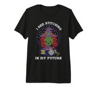 Halloween Kreuzstich Future Ball I See Kreuzstich Premium T-Shirt