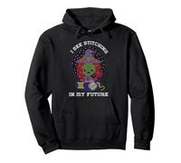 Halloween Kreuzstich Future Ball I See Kreuzstich Pullover Hoodie