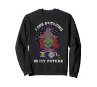 Halloween Kreuzstich Future Ball I See Kreuzstich Sweatshirt