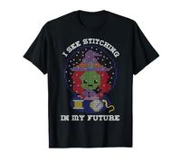 Halloween Kreuzstich Future Ball I See Kreuzstich T-Shirt