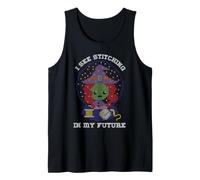 Halloween Kreuzstich Future Ball I See Kreuzstich Tank Top