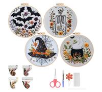 Halloween Stickset, - 4er Set Gothic -Set für Anfänger