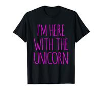 HALLOWEEN WITH THE EINHORN DEKO KOSTÜM VERKLEIDUNG DAMEN MEN T-Shirt