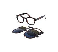 Hally & Son Unisex HS818V02 Sonnenbrille, TORTOISE, 48