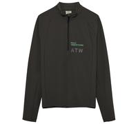 Halo - Halo Air Half Zip Shirt - Longsleeve, Gr. XXL, schwarz (Raven)