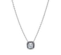 Halo-Kette für Damen aus Sterlingsilber, Timeless