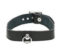 Halsband der O aus Nappaleder Schwarz S/M