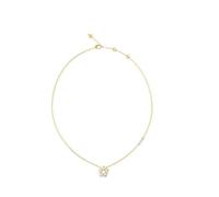 GUESS Shining Winter Halskette für Damen, goldfarben, Unitalla, Edelstahl, Kein Edelstein