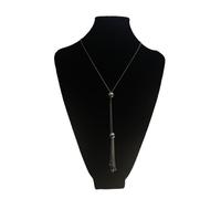 Halskette 1283S, versilbert mit Kugeln 1 St