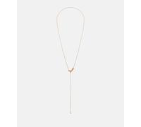 Liebeskind Berlin Damen Halskette LJ-1716-N-42 aus Edelstahl in IP Roségold