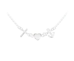 Halskette/Collier Glaube - Liebe - Hoffnung