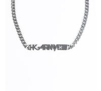 Halskette HK Army Cuban Link Chain 7 mm, silber