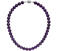 Halskette Kette Amethyst lila violett 44 cm Amethystkette Steinkette
